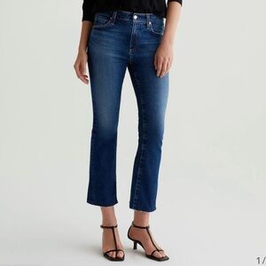 Ag Adriano Goldschmied Blue Flare & Wide Leg Jeans